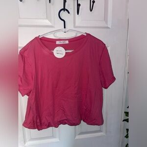 Moon Ryder Coral Pink Bubble Top